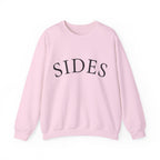SIDES Crewneck Sweatshirt - Minimalist Graphic Pullover