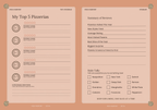 Pizza Passport Printable – Pizzeria Review Journal, Pizza Lover Gift, Digital Download