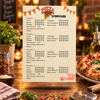 Pizza Tasting Scorecard, Party Game for Kids, Pizza Rating Sheet, Printable Instant Download PDF