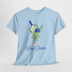 Day Drinker Pickleball Tee, Unisex Cotton T-Shirt, Summer Party Shirt, Gift for Cocktail Lovers, Fun Weekend Wear Casual