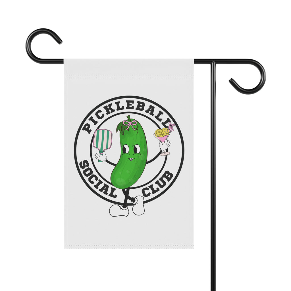 Playful Pickleball Garden Banner, Fun Outdoor Decor, Sports Theme, Home & Garden Gift, Pickleball Social Club