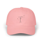 Martini Design Dad Cap: 100% Cotton Casual Hat