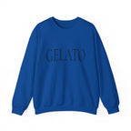 GELATO Graphic Sweatshirt - Minimalist Italian Dessert Crewneck