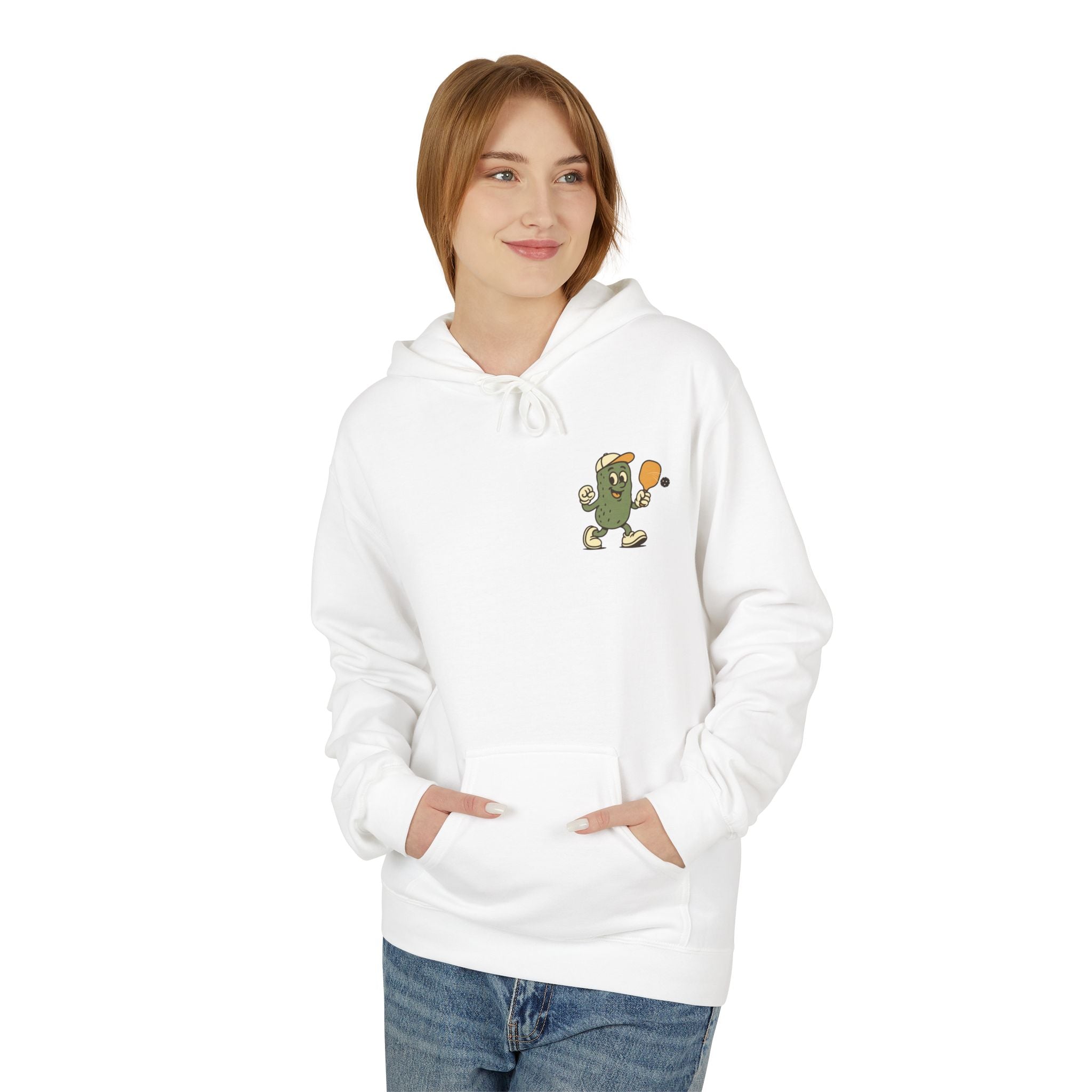 Pickleballer Pickle Hoodie | Funny Pickle Character Pickleball Sweatshirt