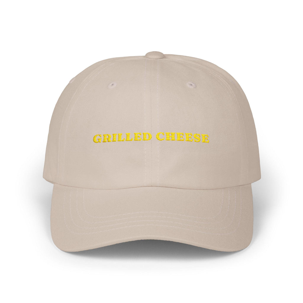 Grilled Cheese Dad Cap: Embroidery Hat, Foodie Gift, Summer BBQ