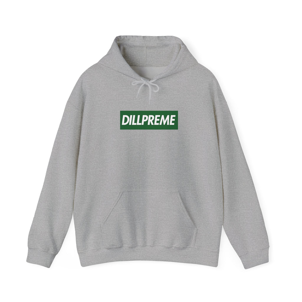 Dillpreme Pickle Bicycle Logo Powered by Pickles Hoodie | Big Dill
