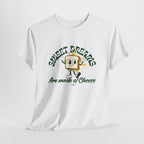 Cheesy Dream Tee, Fun Graphic T-Shirt, Unique Gift, Foodie Apparel, Casual Wear, Everyday Humor Shirt