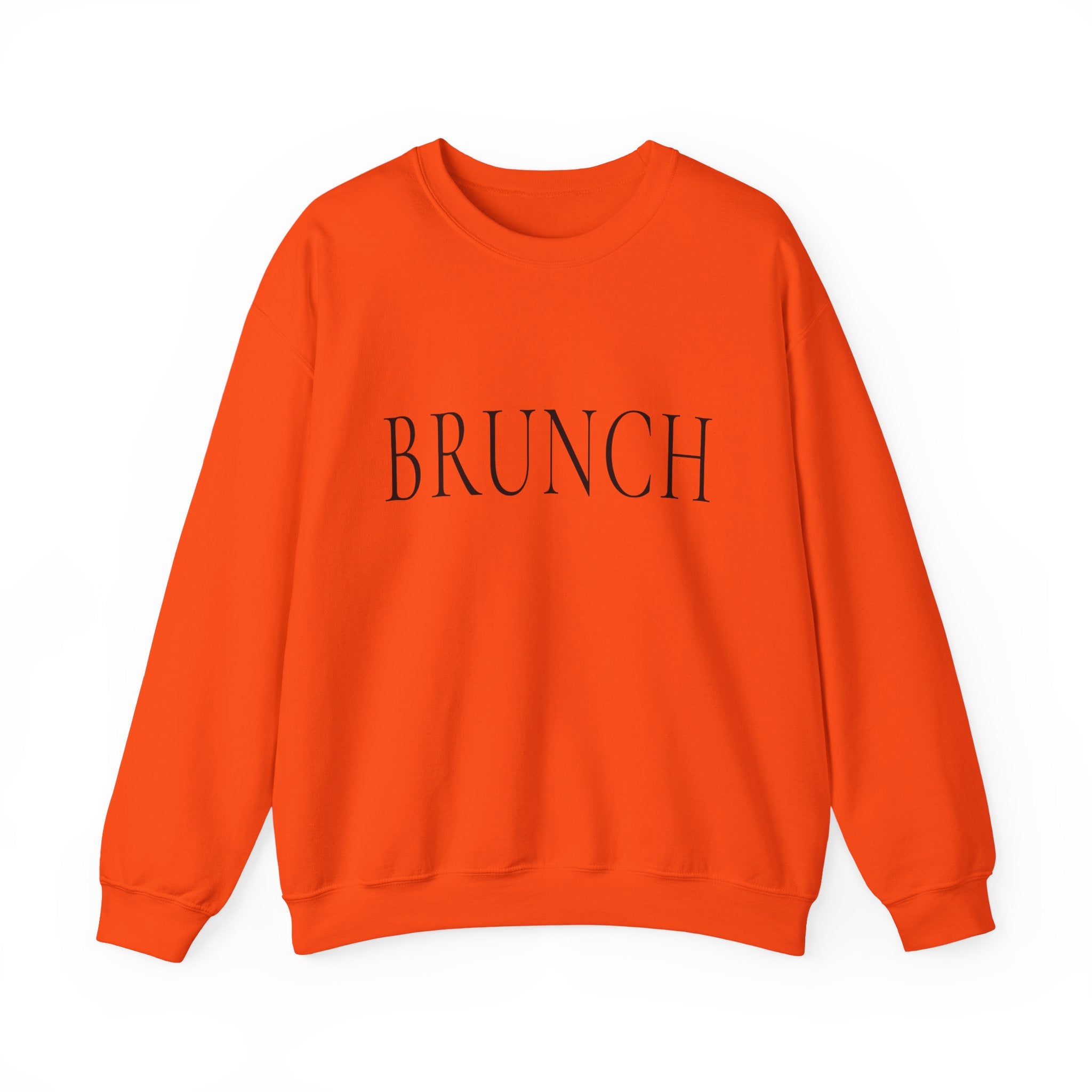 BRUNCH Crewneck Sweatshirt - Minimalist Brunch Graphic Pullover