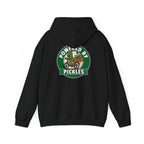 Dillpreme Pickle Bicycle Logo Powered by Pickles Hoodie | Big Dill