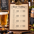 Beer Tasting Scorecard, Brewery Party Game, Beer Lover Gift (PDF Download)