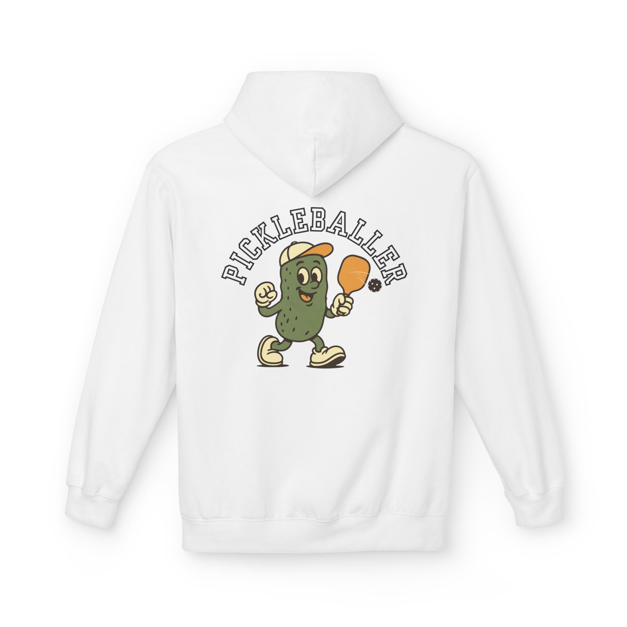 Pickleballer Pickle Hoodie | Funny Pickle Character Pickleball Sweatshirt