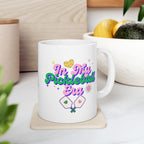 My Pretty Pastel Ceramic Mug, 11oz 15oz Coffee Cup, Cute Gift for Unicorn Lovers, Birthday, Baby Shower, Tea Lovers Mug