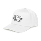 Order For The Table Baseball Cap — Embroidered Hat