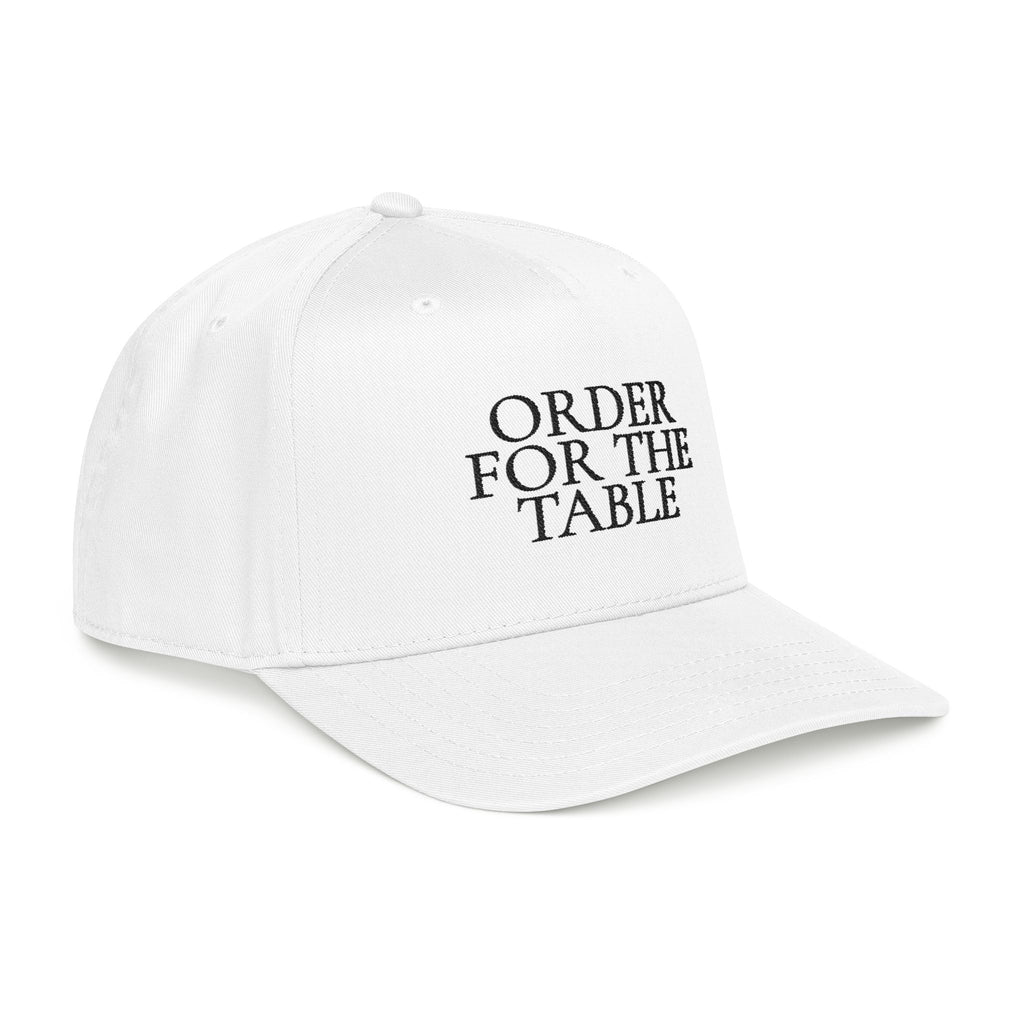 Order For The Table Baseball Cap — Embroidered Hat