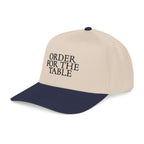 Order For The Table Baseball Cap — Embroidered Hat