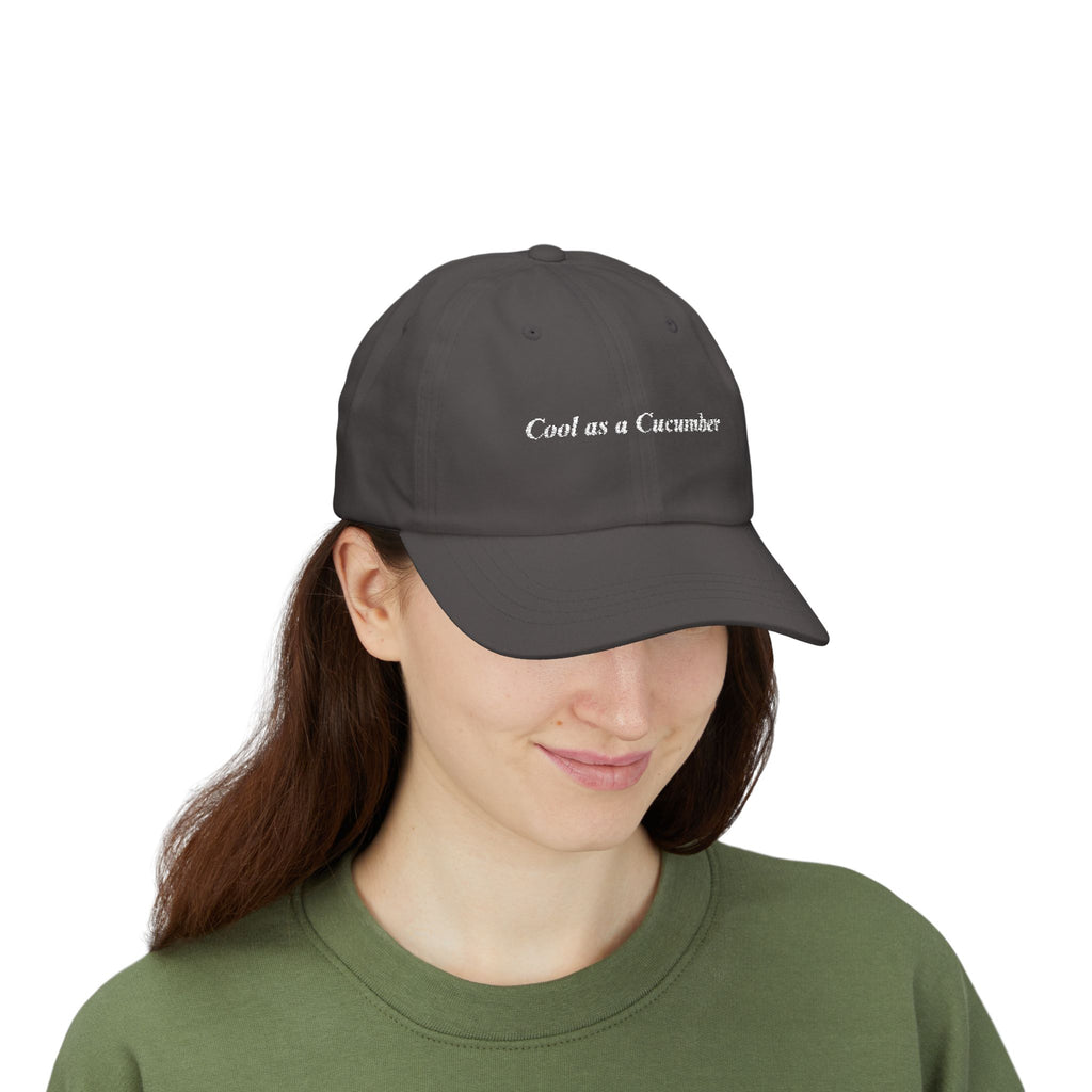 Cool as a Cucumber Dad Cap, Casual Hat for Men, Gift for Father's Day, Trendy Summer Accessory, Comfortable Dad Hat