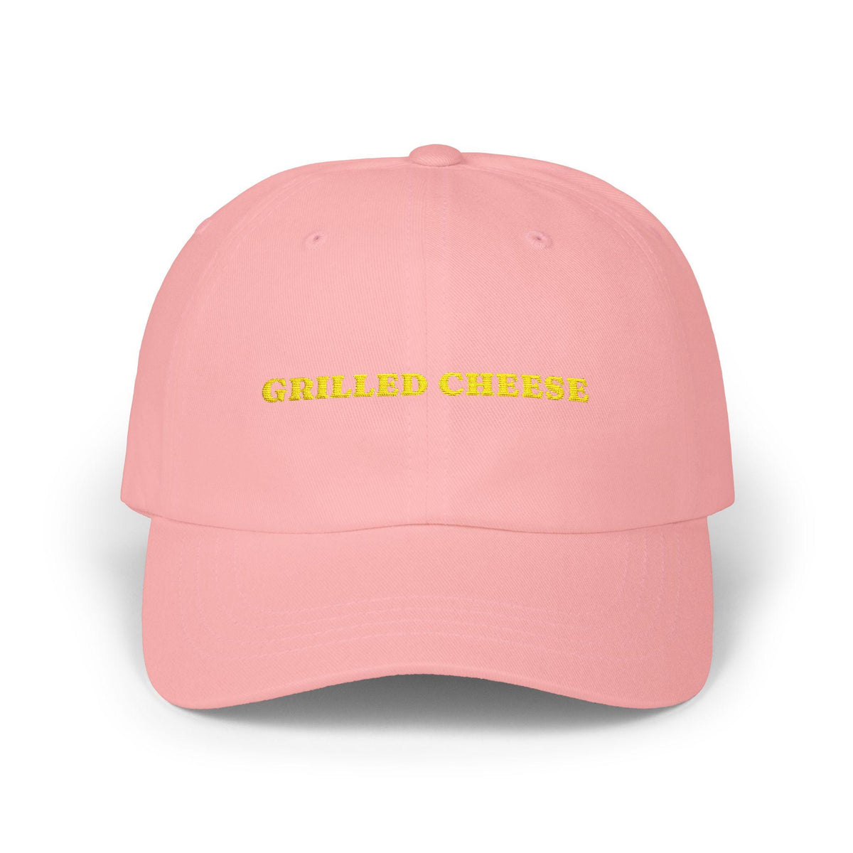Grilled Cheese Dad Cap: Embroidery Hat, Foodie Gift, Summer BBQ