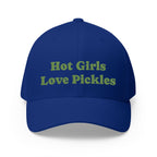 Cap "Hot Girls Love Pickles", Funny Embroidered Hat, Summer Accessory, Gift, Food Lovers, Women