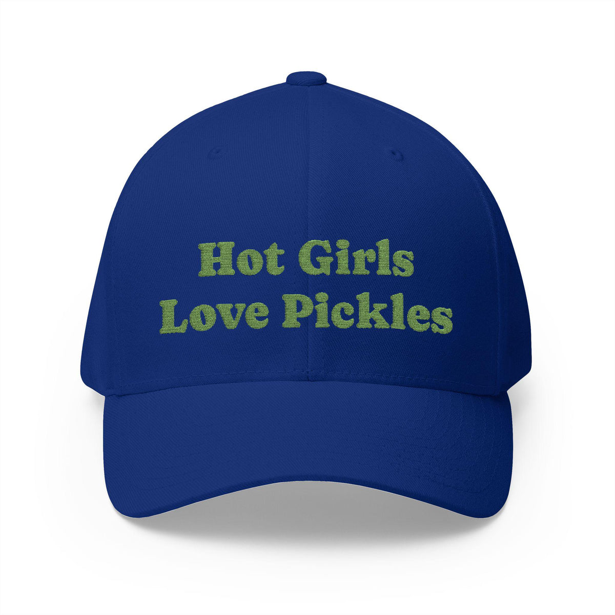 Cap "Hot Girls Love Pickles", Funny Embroidered Hat, Summer Accessory, Gift, Food Lovers, Women