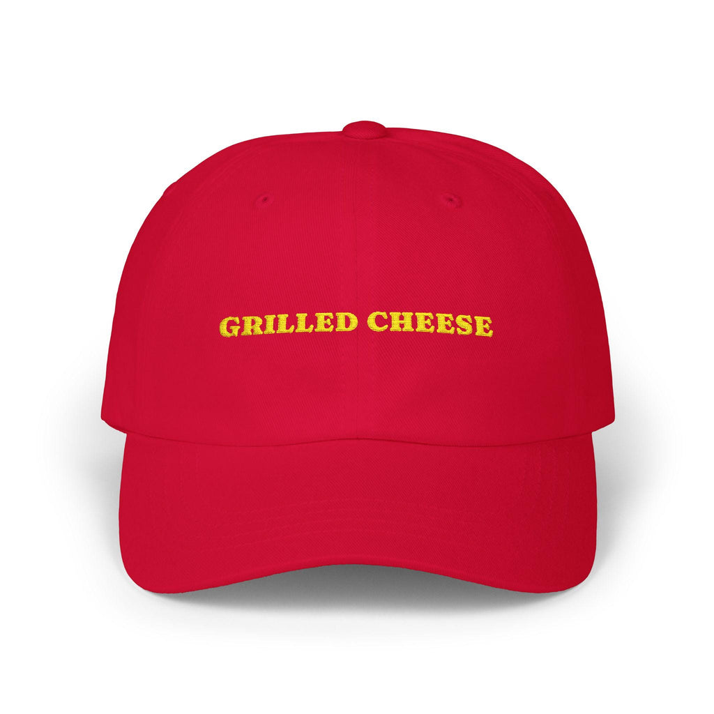 Grilled Cheese Dad Cap: Embroidery Hat, Foodie Gift, Summer BBQ