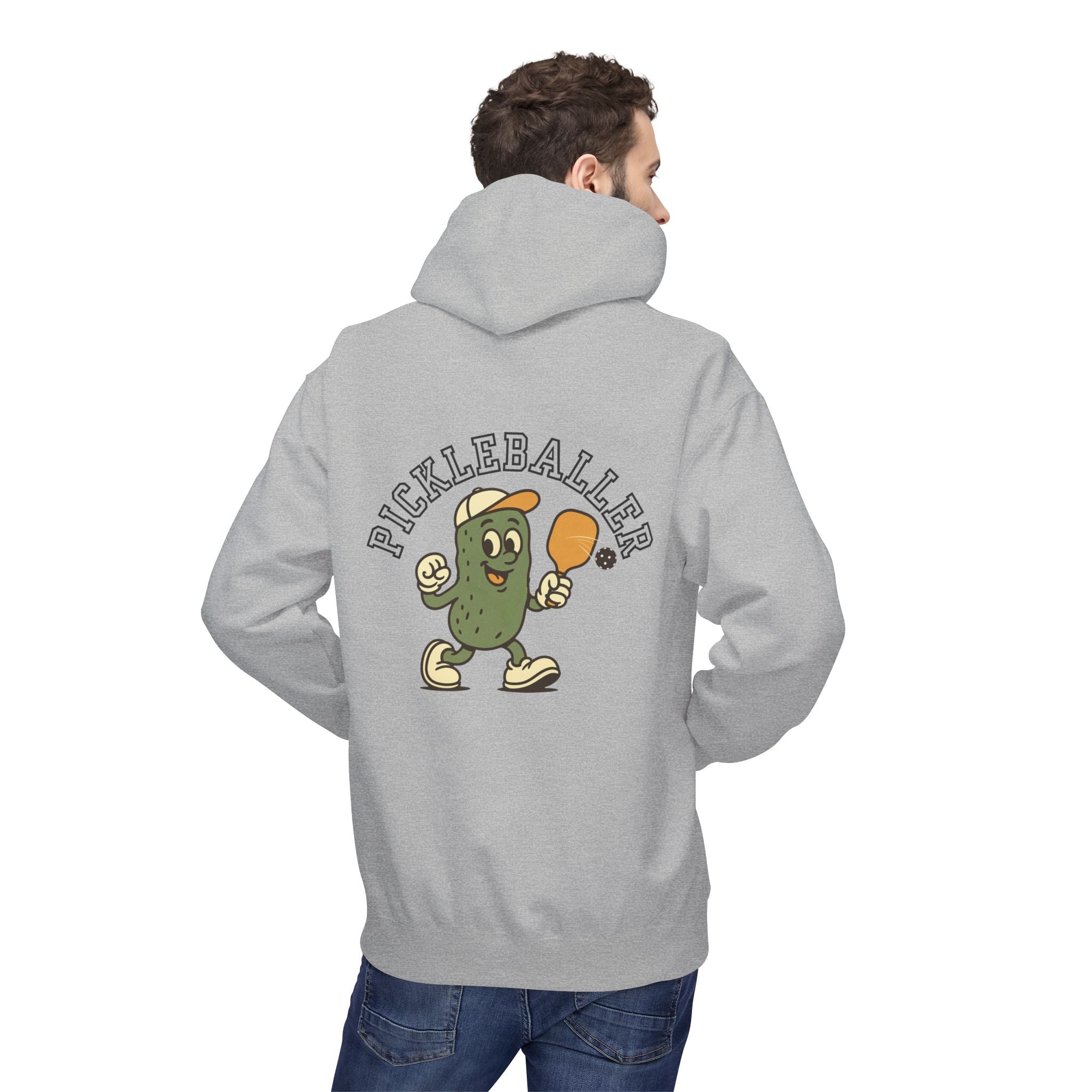 Pickleballer Pickle Hoodie | Funny Pickle Character Pickleball Sweatshirt