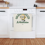 Golden Grilled Cheese Sandwich Cotton Tea Towel - Perfect Gift for Food Lovers, Home Decor, Kitchen Essentials, Cooking, Baking