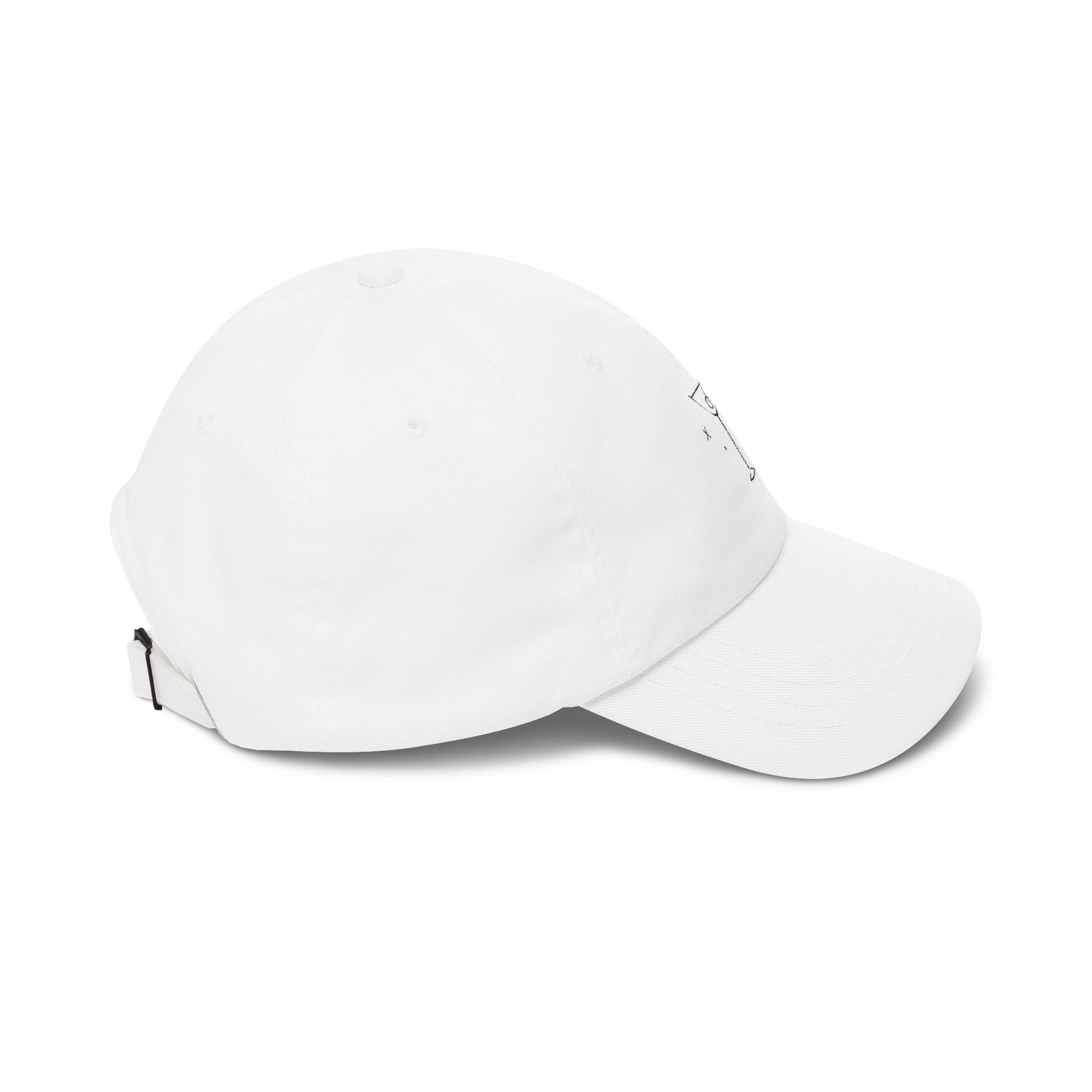 Classic Dad Cap with Martini Design, Casual Hat, Gift for Father's Day, Summer Accessory, Unisex Cap
