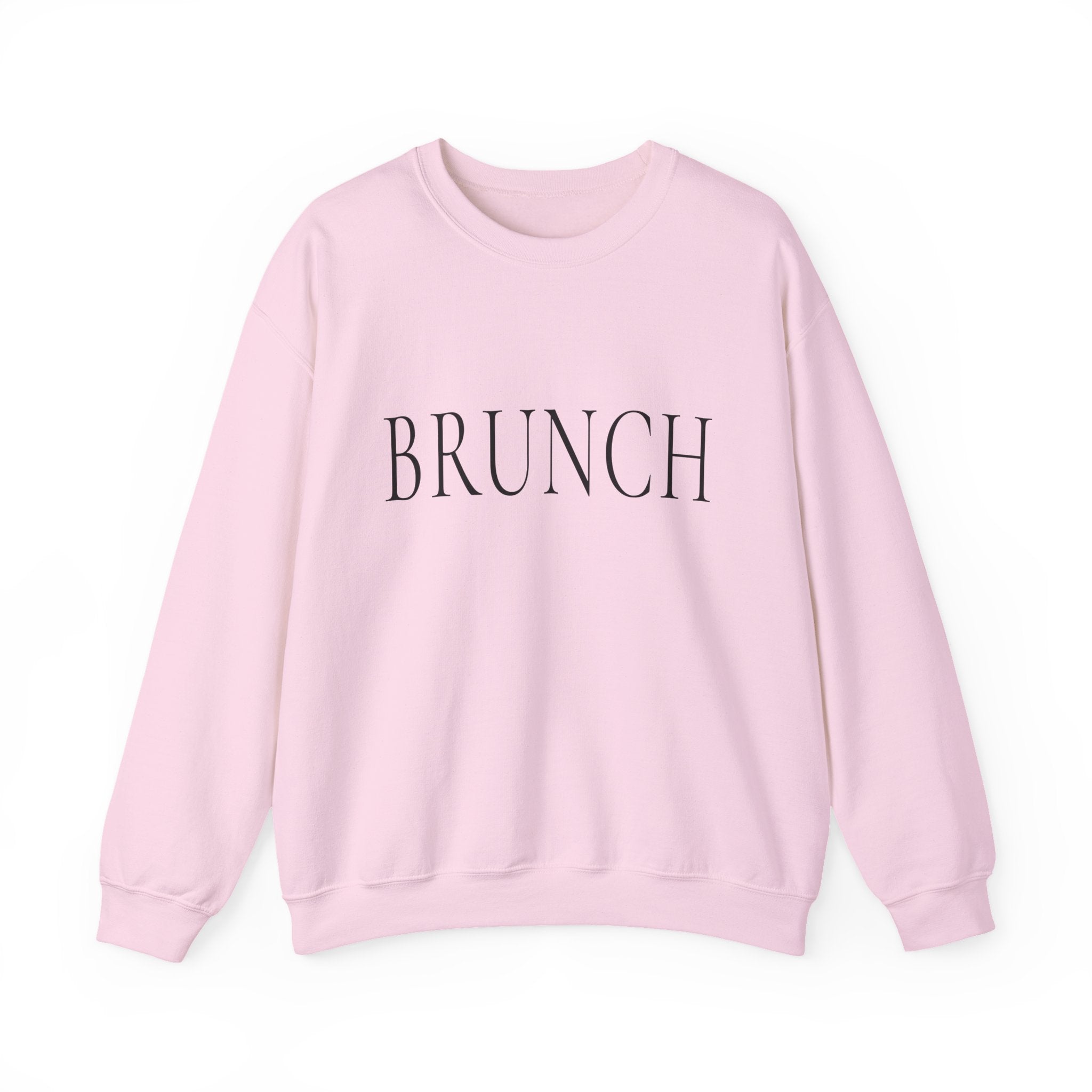 BRUNCH Crewneck Sweatshirt - Minimalist Brunch Graphic Pullover