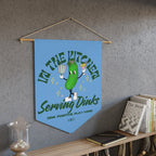 Pickleball Pennant Decor, Fun Kitchen Wall Hanging, Serving Drinks Banner, Kitchen Party Decor, Playful Home Accents, Pickle ball