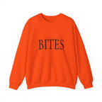 BITES Crewneck Sweatshirt - Minimalist Typography Pullover
