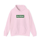 Dillpreme Pickle Bicycle Logo Powered by Pickles Hoodie | Big Dill