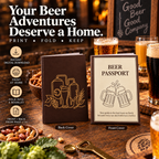 Beer Passport Tasting Journal, Craft Beer Tracker, Brewery Visit Log (Digital Download)