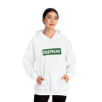 Dillpreme Pickle Bicycle Logo Powered by Pickles Hoodie | Big Dill