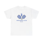 PERSONALISABLE Pickleball Club Unisex Heavy Cotton Tee, Customized Pickleball Team Shirt, Pickleball Lover Gift, Sports Fan T-Shirt,