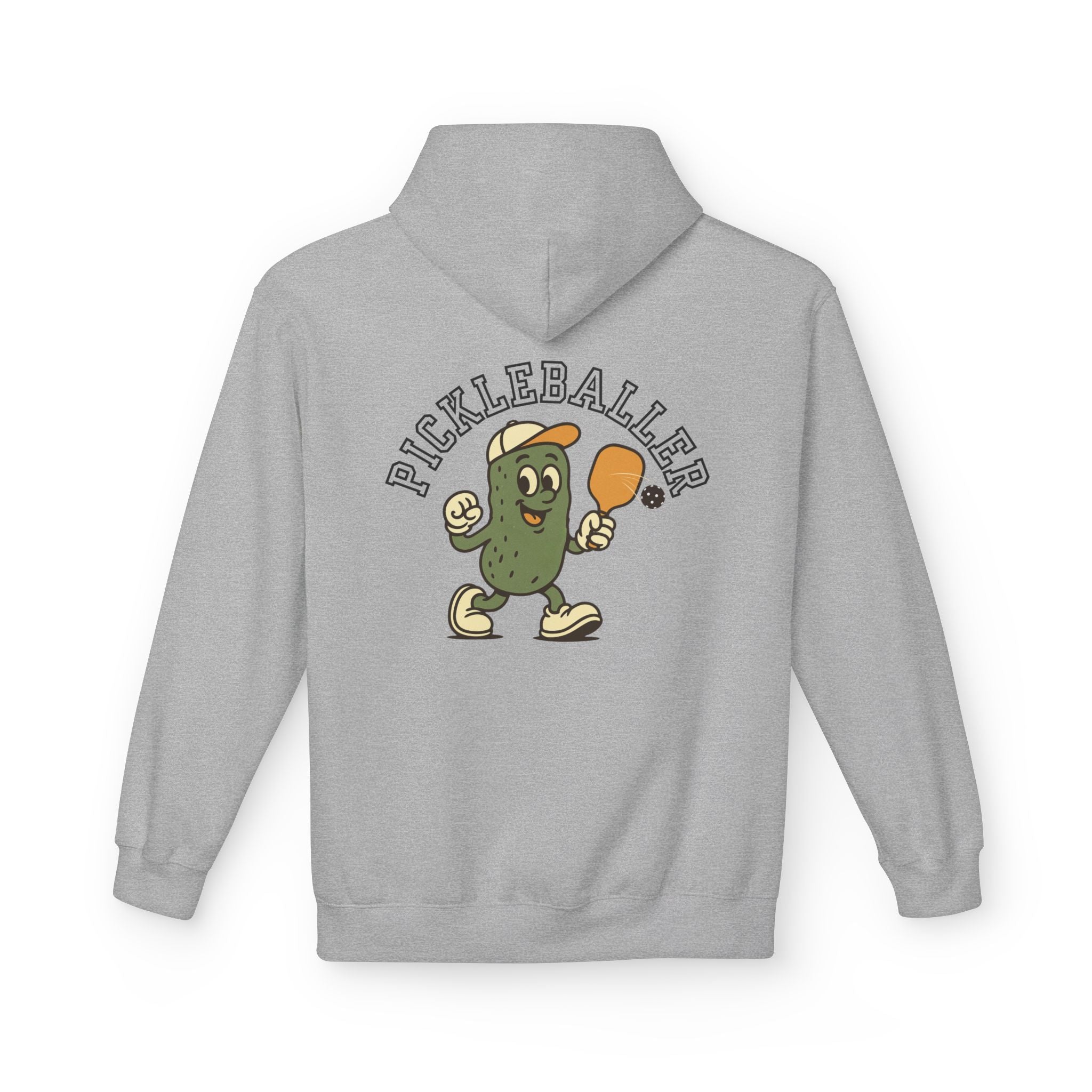 Pickleballer Pickle Hoodie | Funny Pickle Character Pickleball Sweatshirt