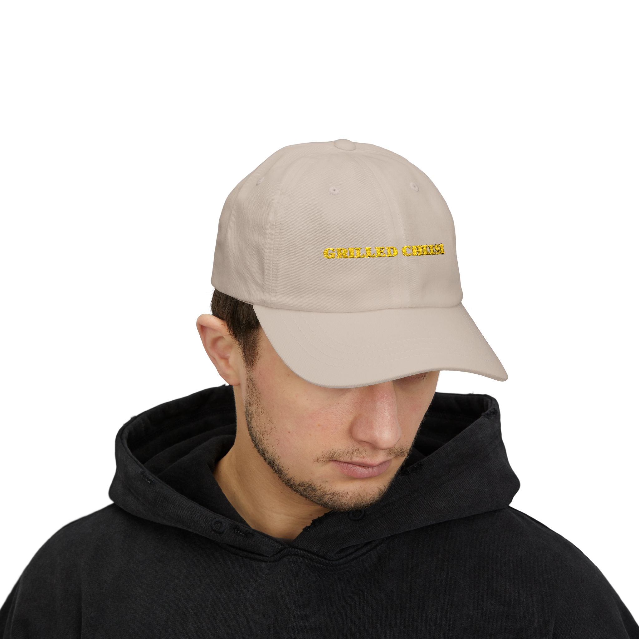 Grilled Cheese Classic Dad Cap - Foodie Gift, Summer Accessory, Fun Fashion, BBQ Hat, Birthday Present