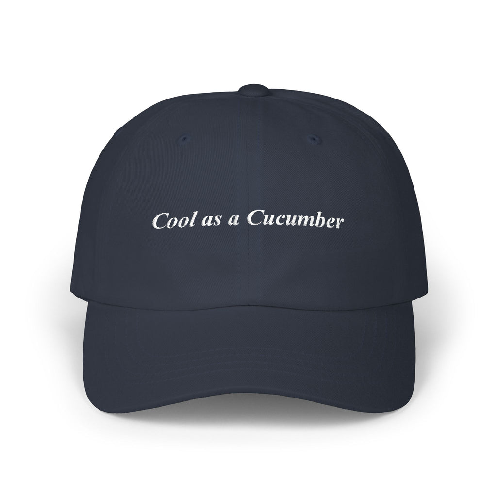 Cool as a Cucumber Dad Cap, Casual Hat for Men, Gift for Father's Day, Trendy Summer Accessory, Comfortable Dad Hat