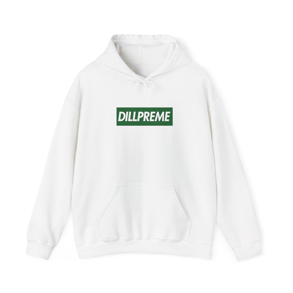 Dillpreme Pickle Bicycle Logo Powered by Pickles Hoodie | Big Dill