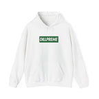Dillpreme Pickle Bicycle Logo Powered by Pickles Hoodie | Big Dill