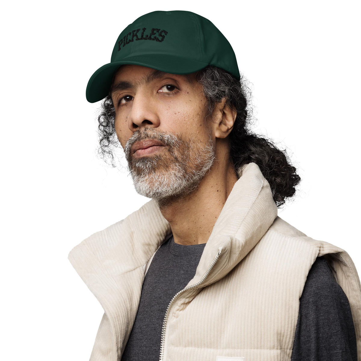 Pickles Hat: Chino Cotton Twill Baseball Cap - Foodie Gift