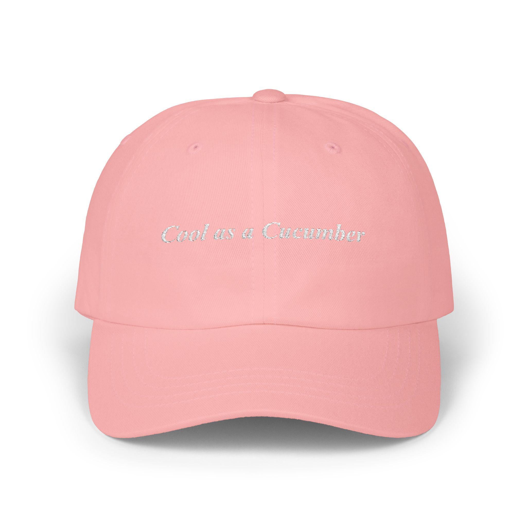 Cool as a Cucumber Cap | Trendy Casual Hat & Comfortable Summer Accessory | Perfect Father's Day Gift