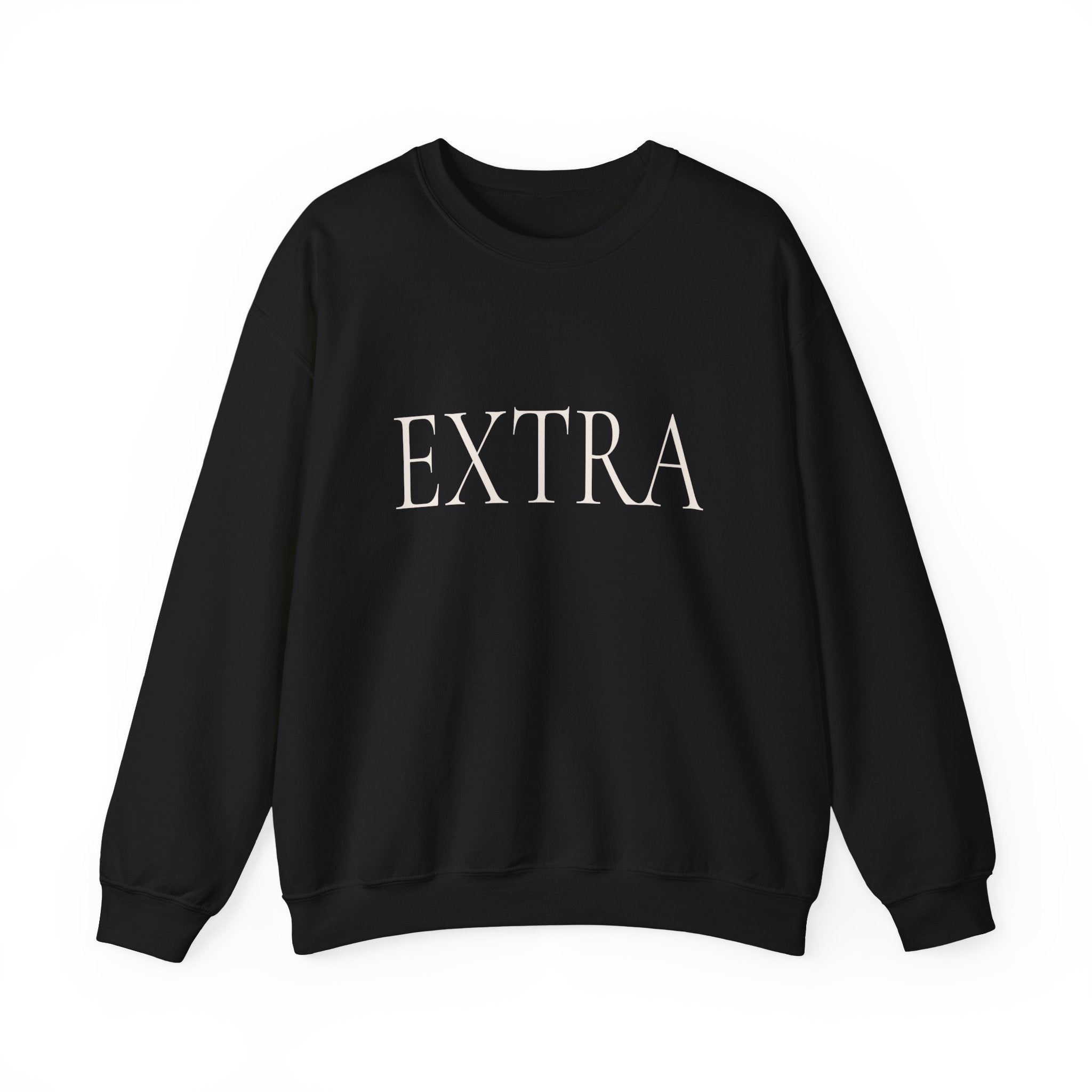 EXTRA Crewneck Sweatshirt - Minimalist Graphic Pullover