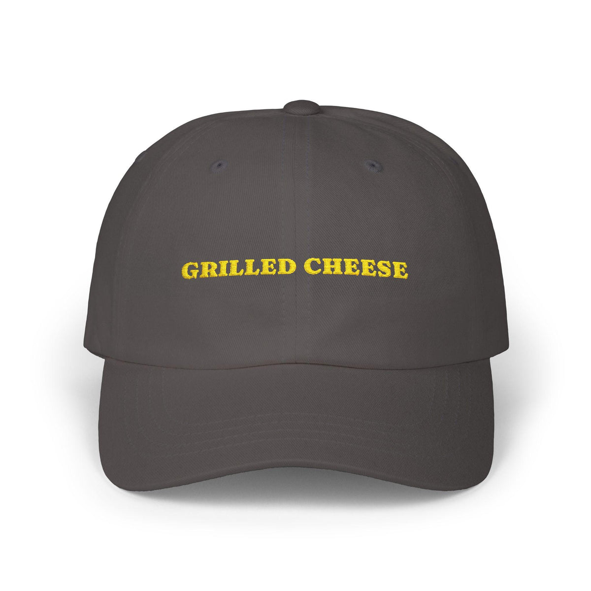 Grilled Cheese Dad Cap: Embroidery Hat, Foodie Gift, Summer BBQ