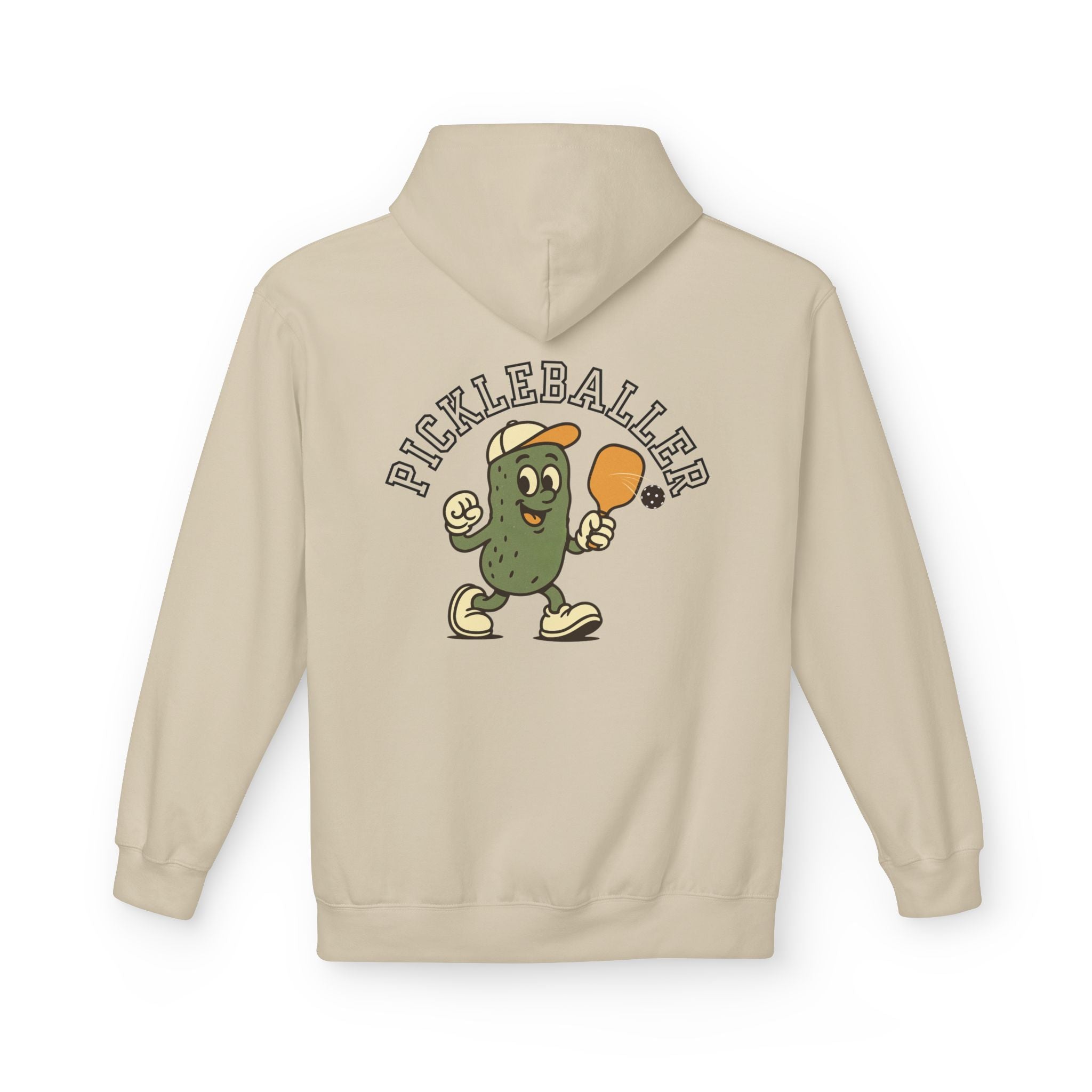 Pickleballer Pickle Hoodie | Funny Pickle Character Pickleball Sweatshirt
