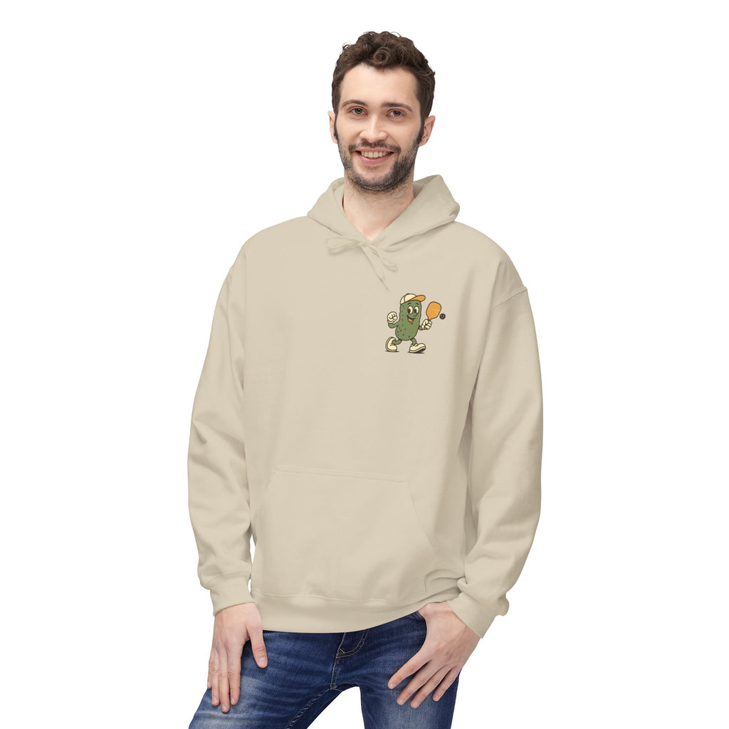 Pickleballer Pickle Hoodie | Funny Pickle Character Pickleball Sweatshirt