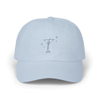 Martini Design Dad Cap: 100% Cotton Casual Hat
