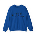 SIDES Crewneck Sweatshirt - Minimalist Graphic Pullover