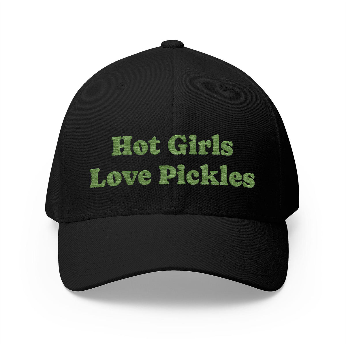 Cap "Hot Girls Love Pickles", Funny Embroidered Hat, Summer Accessory, Gift, Food Lovers, Women