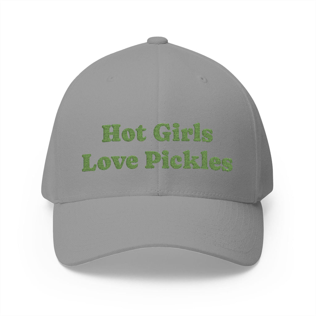 Cap "Hot Girls Love Pickles", Funny Embroidered Hat, Summer Accessory, Gift, Food Lovers, Women