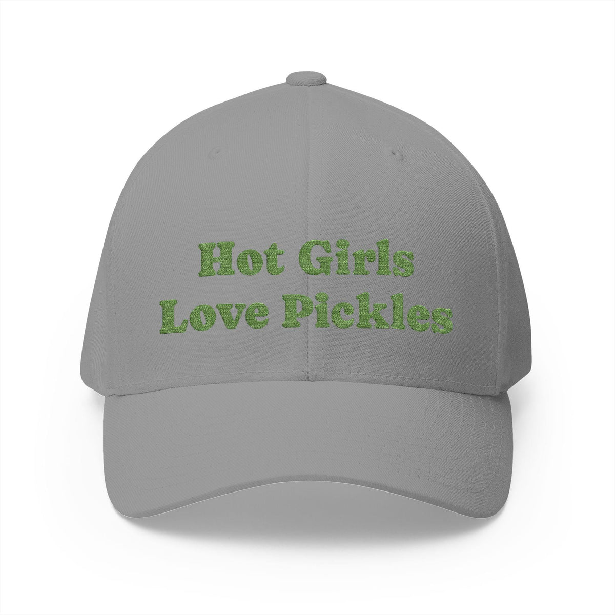 Cap "Hot Girls Love Pickles", Funny Embroidered Hat, Summer Accessory, Gift, Food Lovers, Women